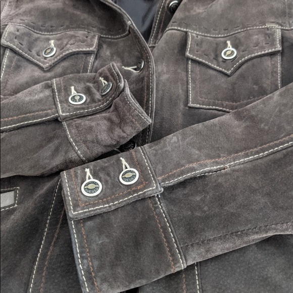 🍒 SKOTTS SUEDE Jacket !!! Premium Quality Washable Suede !!! - Picture 14 of 15